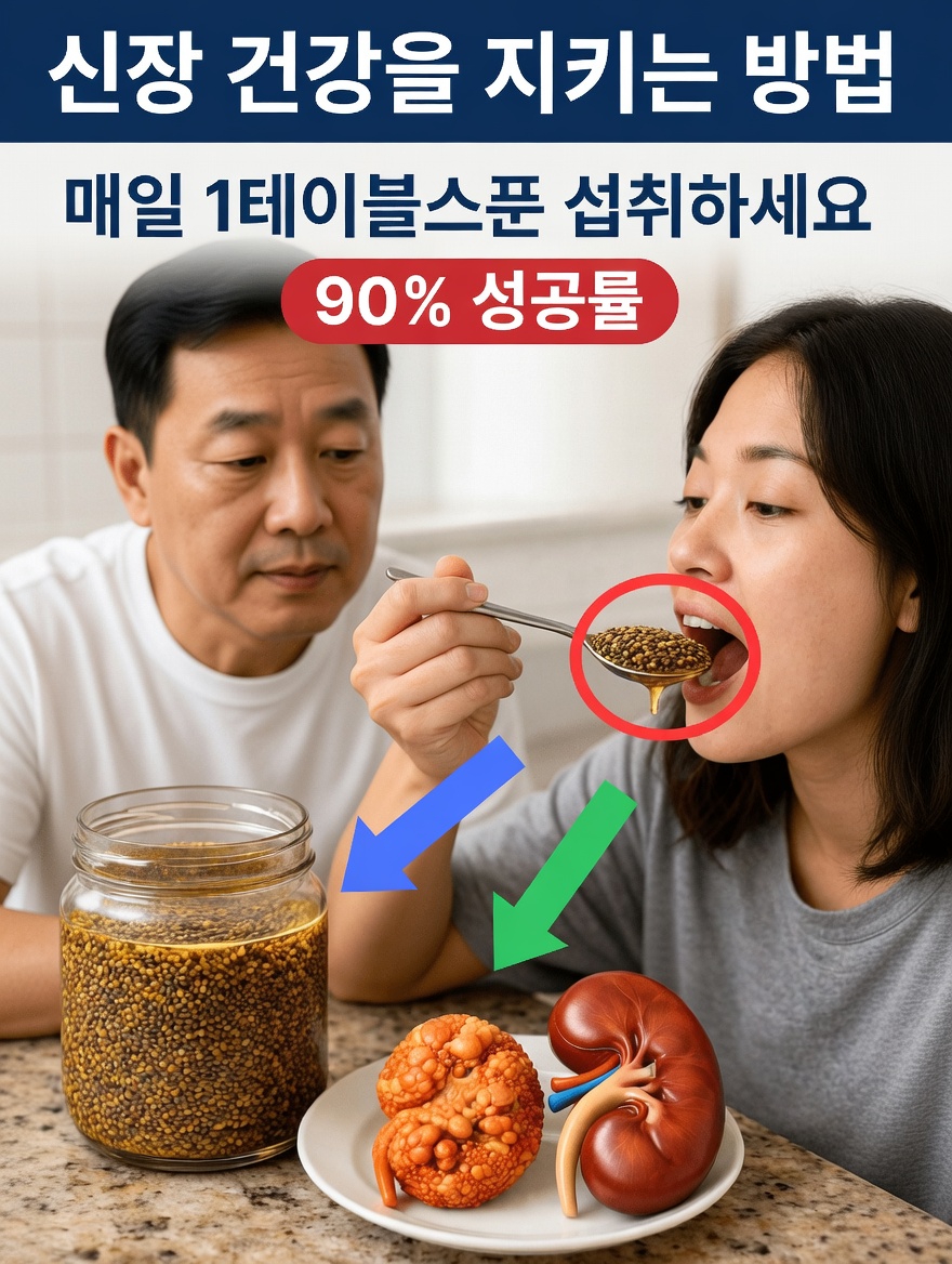 아마씨와 꿀로 신장 건강을 돕는 간단한 매일 한 스푼 습관을 알아보세요