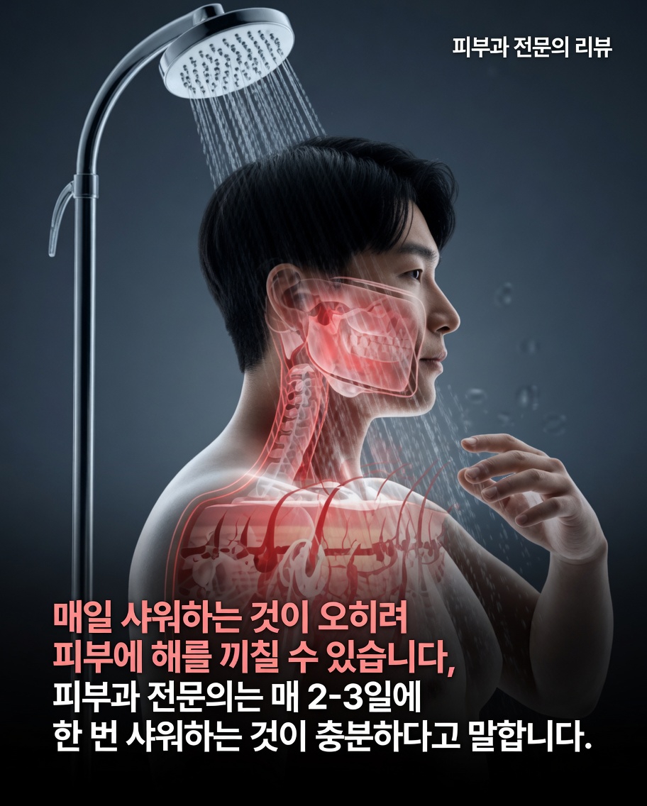 매일 샤워하는 것이 정말 필요할까? 건강한 피부를 위해 피부과 전문의들이 실제로 권장하는 것