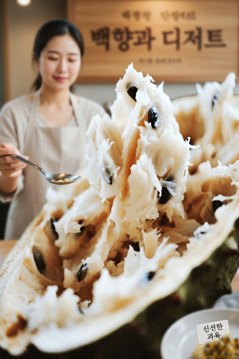 집에서 사워솝과 강황으로 맛있는 열대 면역력 스무디를 단계별로 만드는 방법