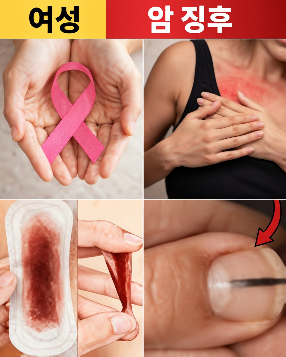 대부분의 여성이 무시하는 암의 눈에 띄는 14가지 징후와 그다음에 해야 할 일