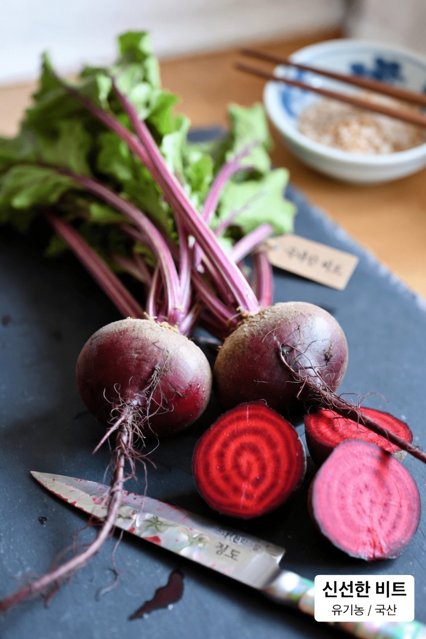 비트의 영양학적 효능을 알아보고 집에서 간단한 비트 주스를 만드는 법 배우기