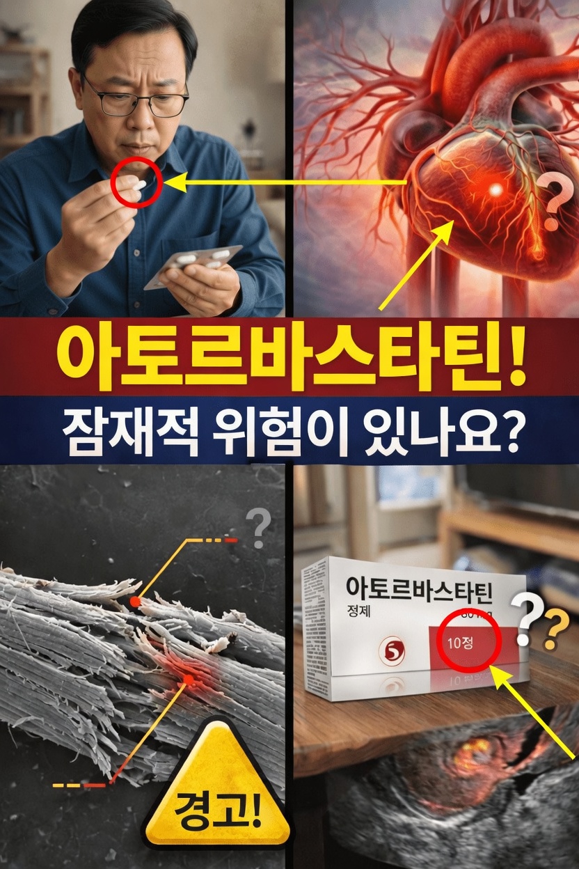 아토르바스타틴 부작용에 대해 알아야 할 사항: 의사와의 충분한 상담을 위한 15가지 핵심 포인트