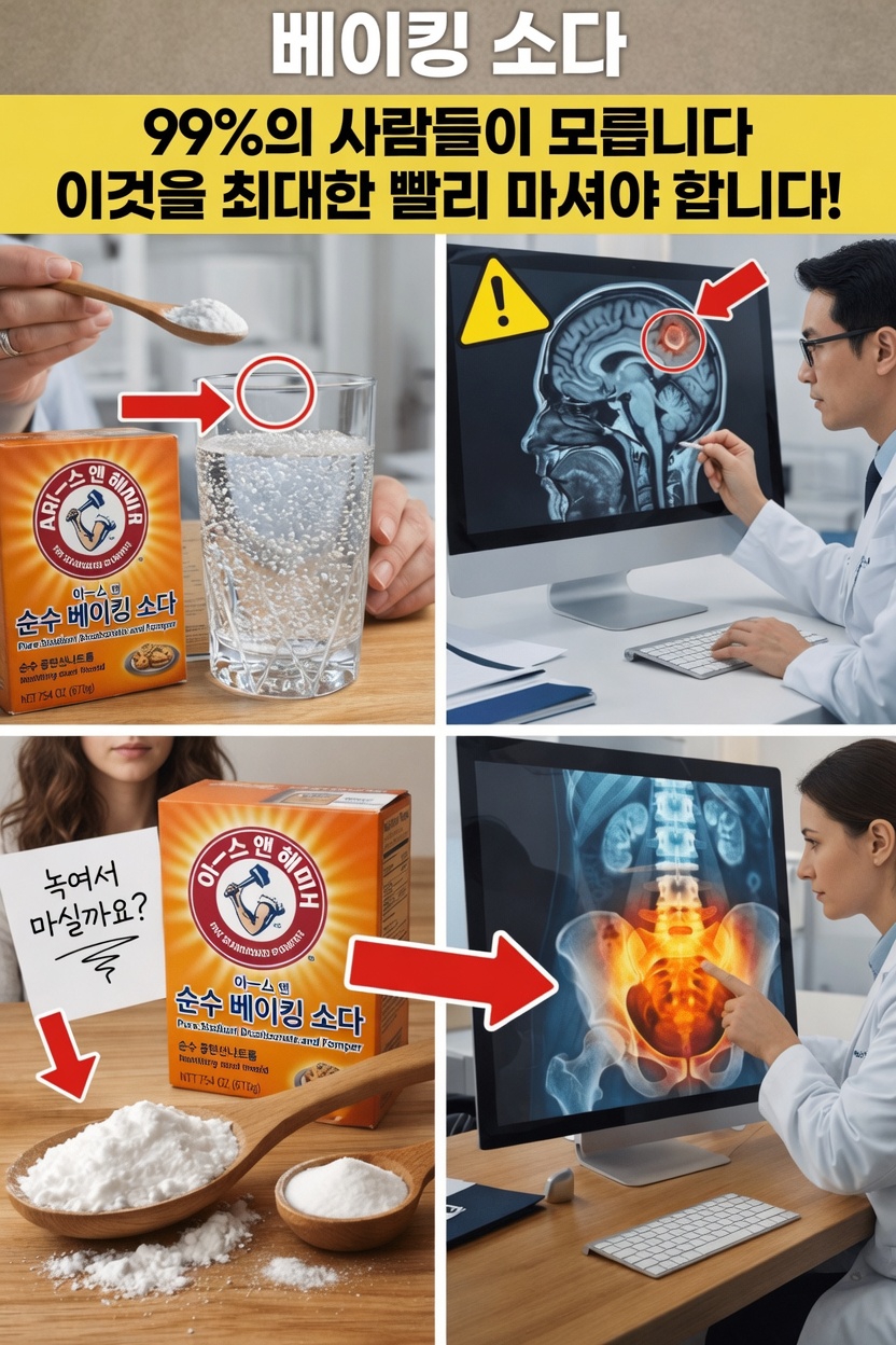 베이킹소다 물을 마시면 어떤 일이 일어날까? 과학적 원리와 일상적 활용법 살펴보기