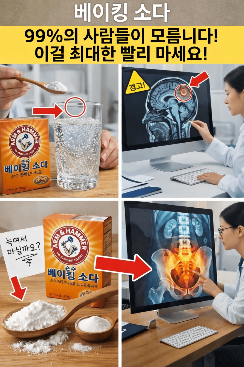 베이킹소다 물을 마시면 어떤 일이 일어날까? 과학적 원리와 일상적 활용법 살펴보기