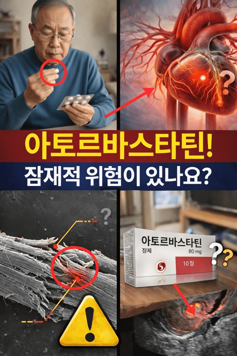 아토르바스타틴 부작용에 대해 알아야 할 15가지 핵심 사항과 의사와 상담하는 방법