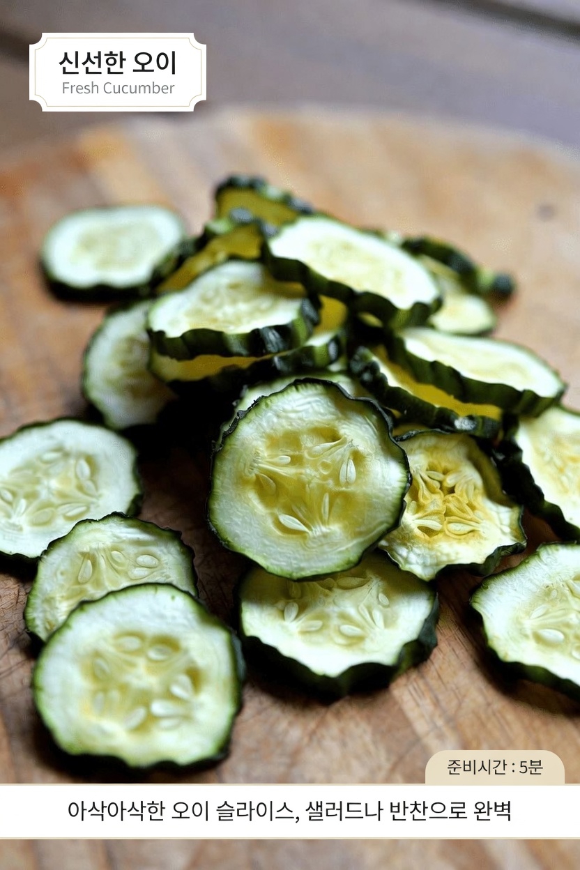 눈 위에 올리는 오이 조각: 피곤한 눈을 상쾌하게 하고 일상적인 편안함을 돕는 간단한 습관