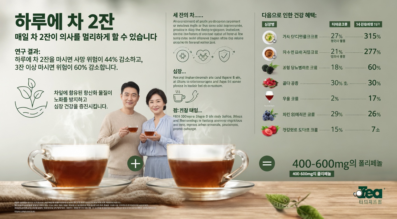 허브차가 60세 이후의 근력과 이동성을 지원할 수 있는 이유