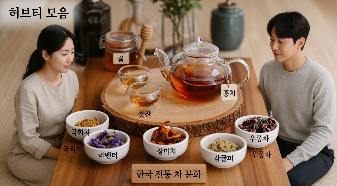 허브차가 60세 이후의 근력과 이동성을 지원할 수 있는 이유