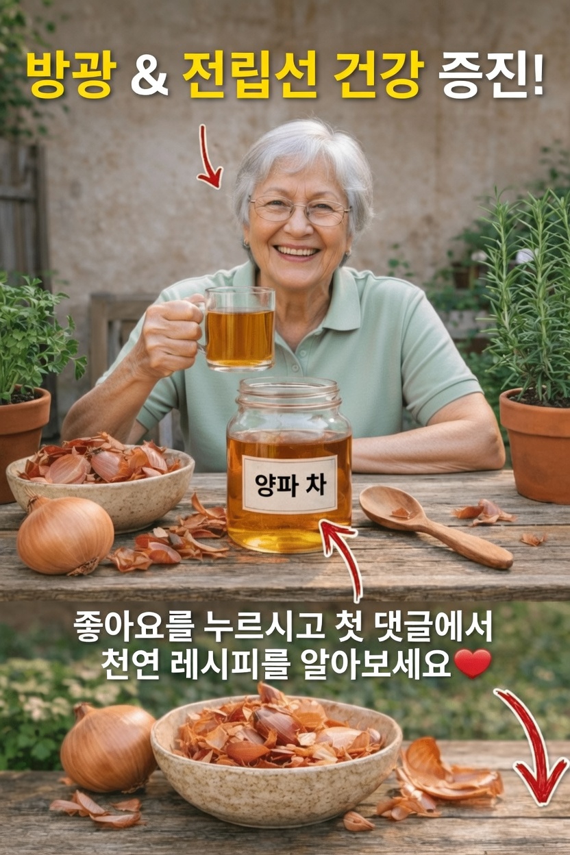 양파 껍질 차: 비뇨기 및 전립선 건강 지원을 위해 시도해볼 수 있는 간단한 홈 습관