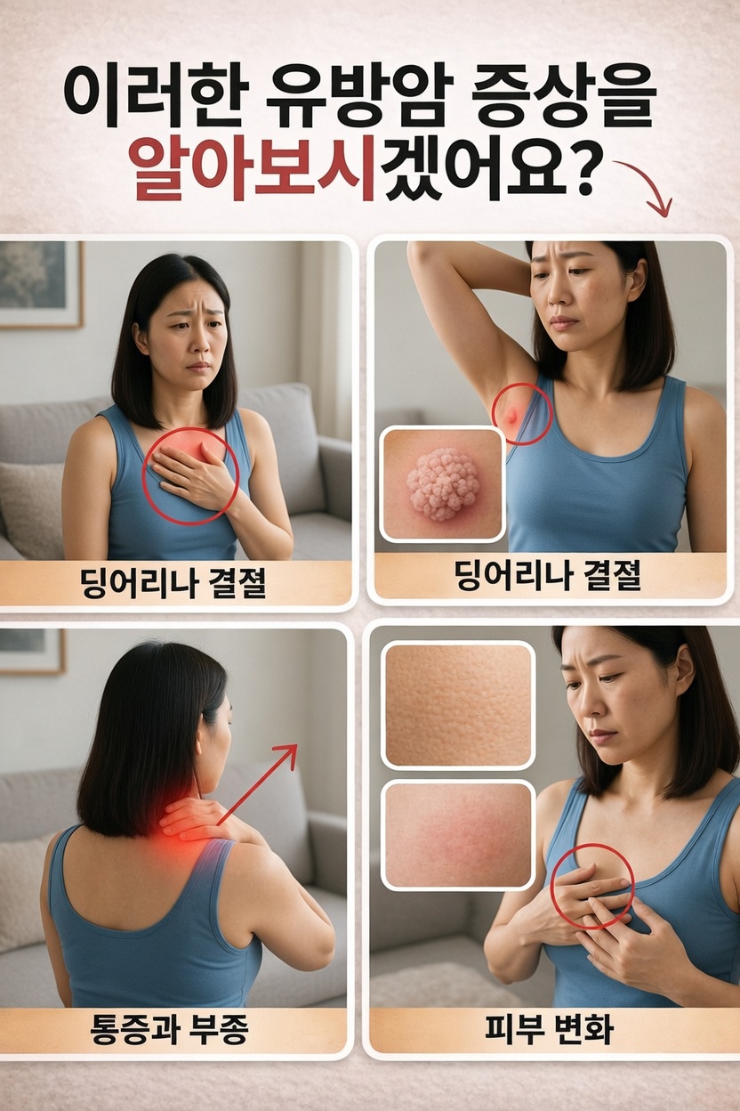 유방암의 초기 경고 신호를 놓치고 있나요? 모든 여성이 알아야 할 것