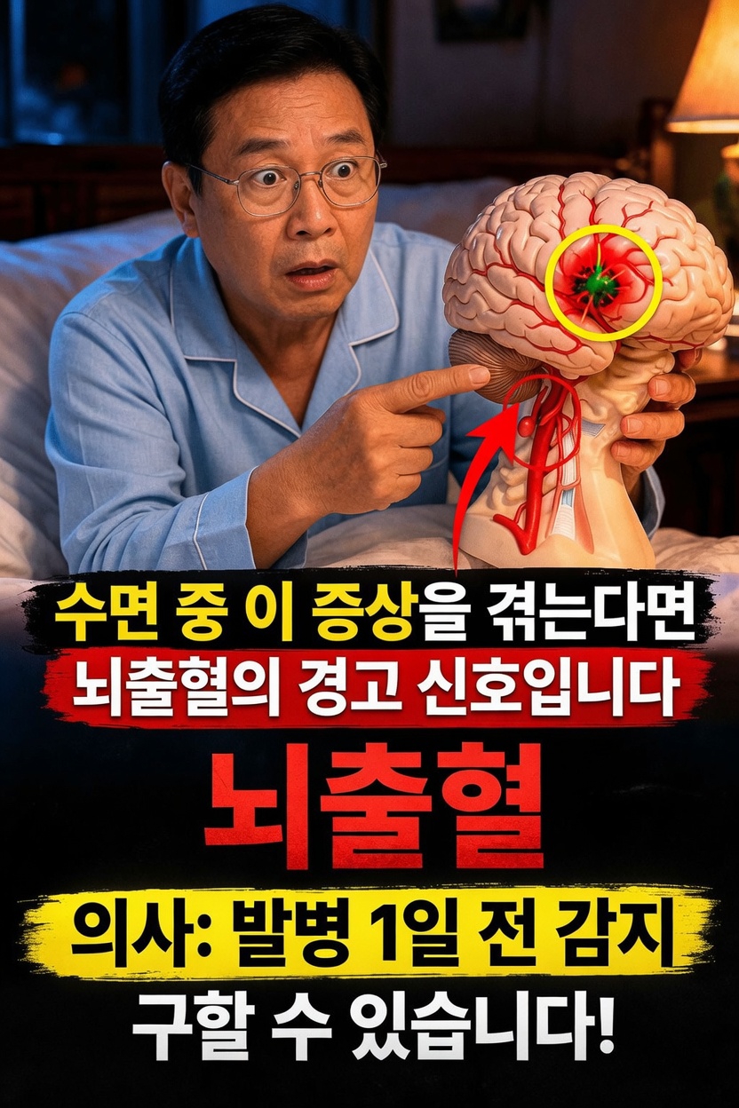 이 수면 증상이 뇌졸중의 경고 신호일 수 있을까요?