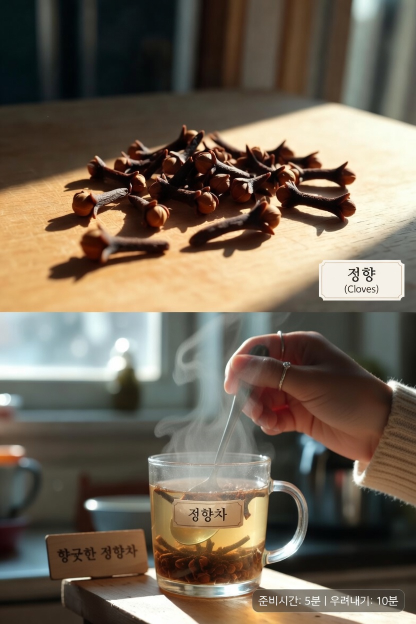 목의 편안함과 건강을 위해 일상에 정향을 간단히 활용하는 방법 발견하기