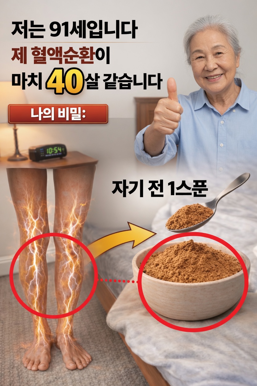 왜 많은 노년층이 혈액순환에 주목하게 되는가