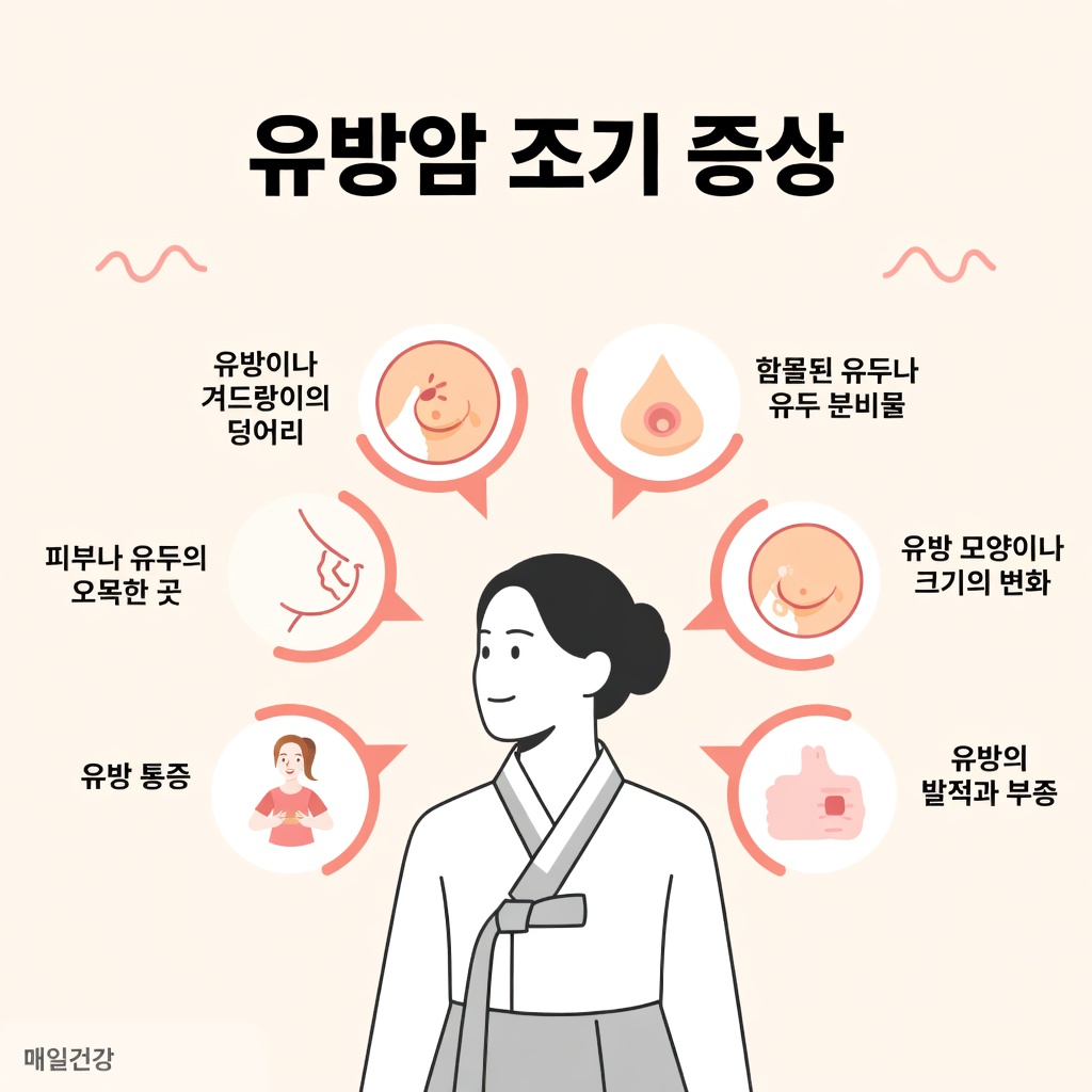 멍울 외 유방암 증상: 모든 여성이 알아야 할 잘 알려지지 않은 징후들