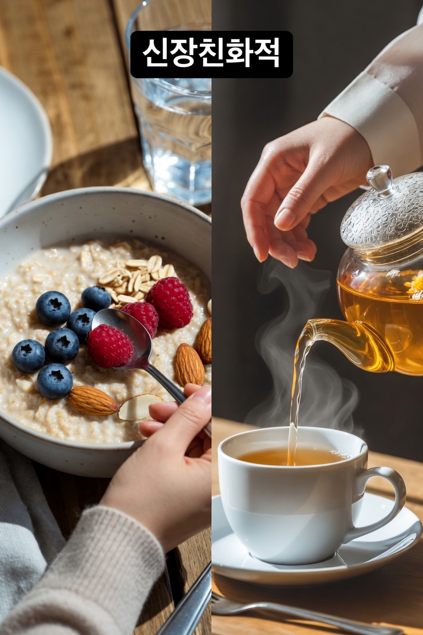 자연스럽게 건강한 신장 기능을 돕는 놀라운 아침 습관 5가지