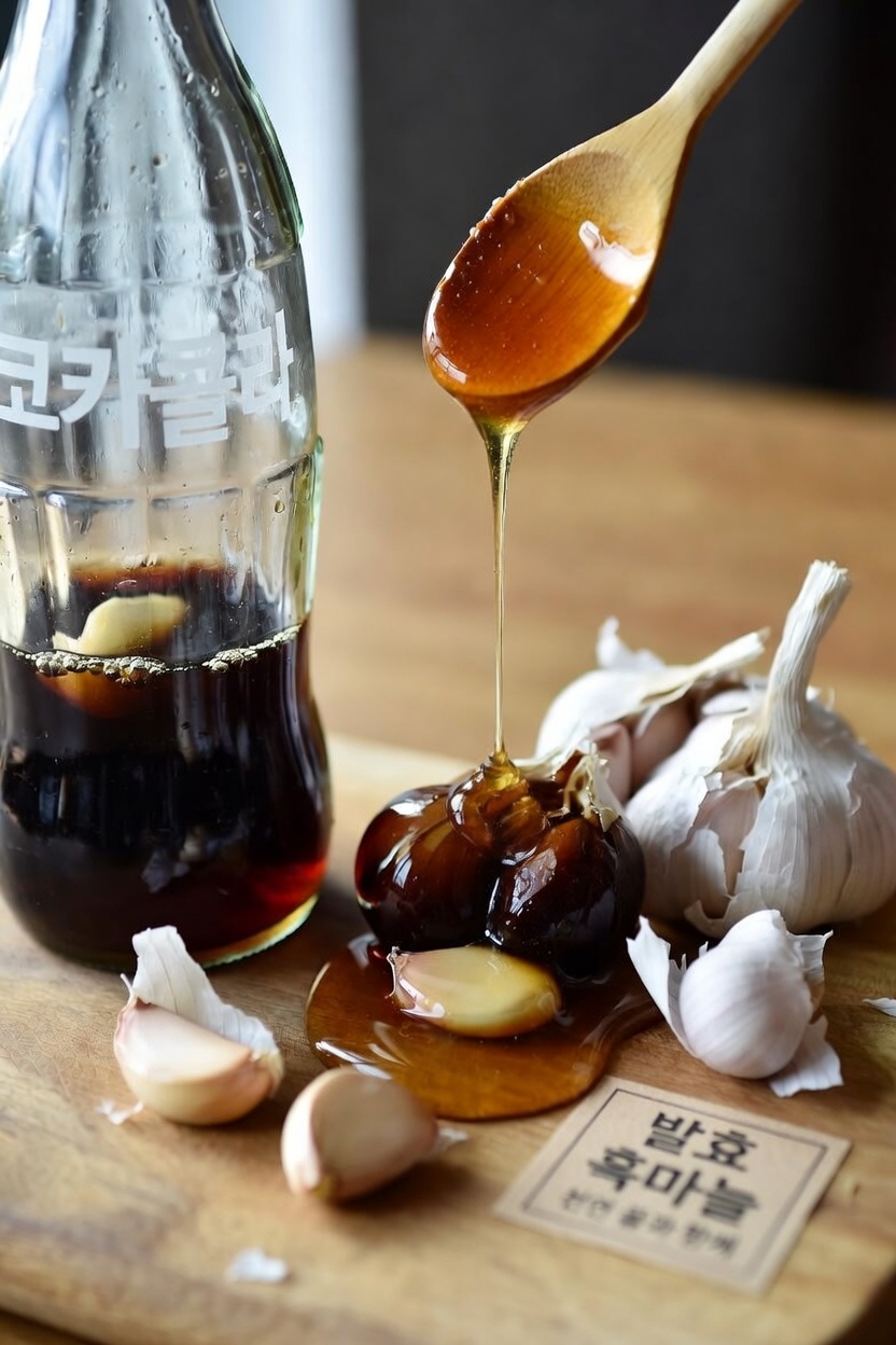 마늘, 코카콜라, 꿀의 기묘한 조합 탐구: 간단한 홈 레시피
