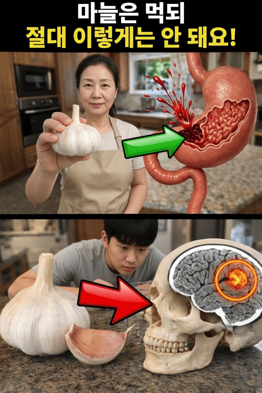 매일 마늘을 먹을 때 더 좋은 효과를 위해 피해야 할 흔한 실수 8가지