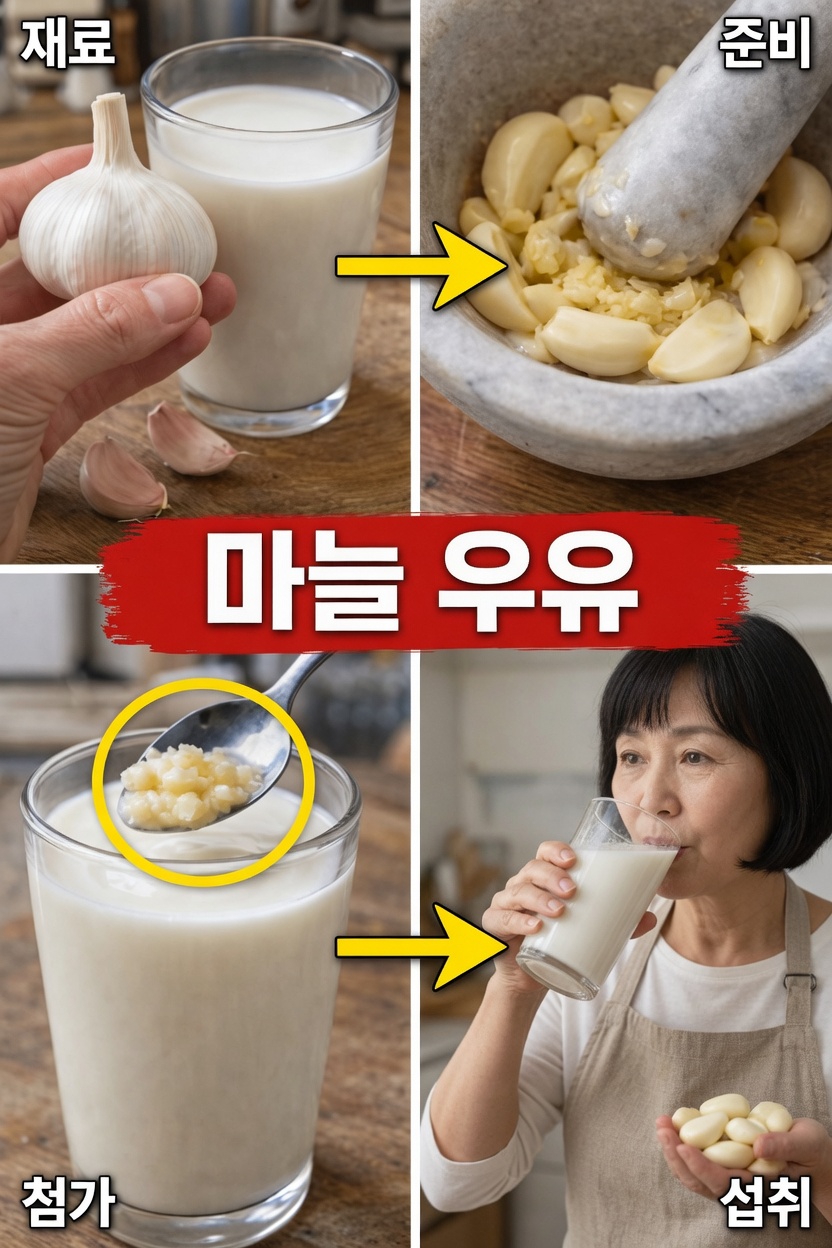 일상에서 활용할 수 있는 마늘과 우유 혼합물을 집에서 간단하게 만드는 방법