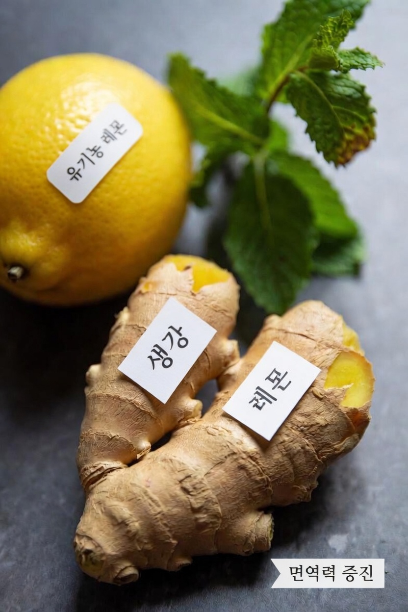 간단한 홈메이드 생강 레몬 민트 음료: 심장 건강 습관을 위해 알아야 할 것