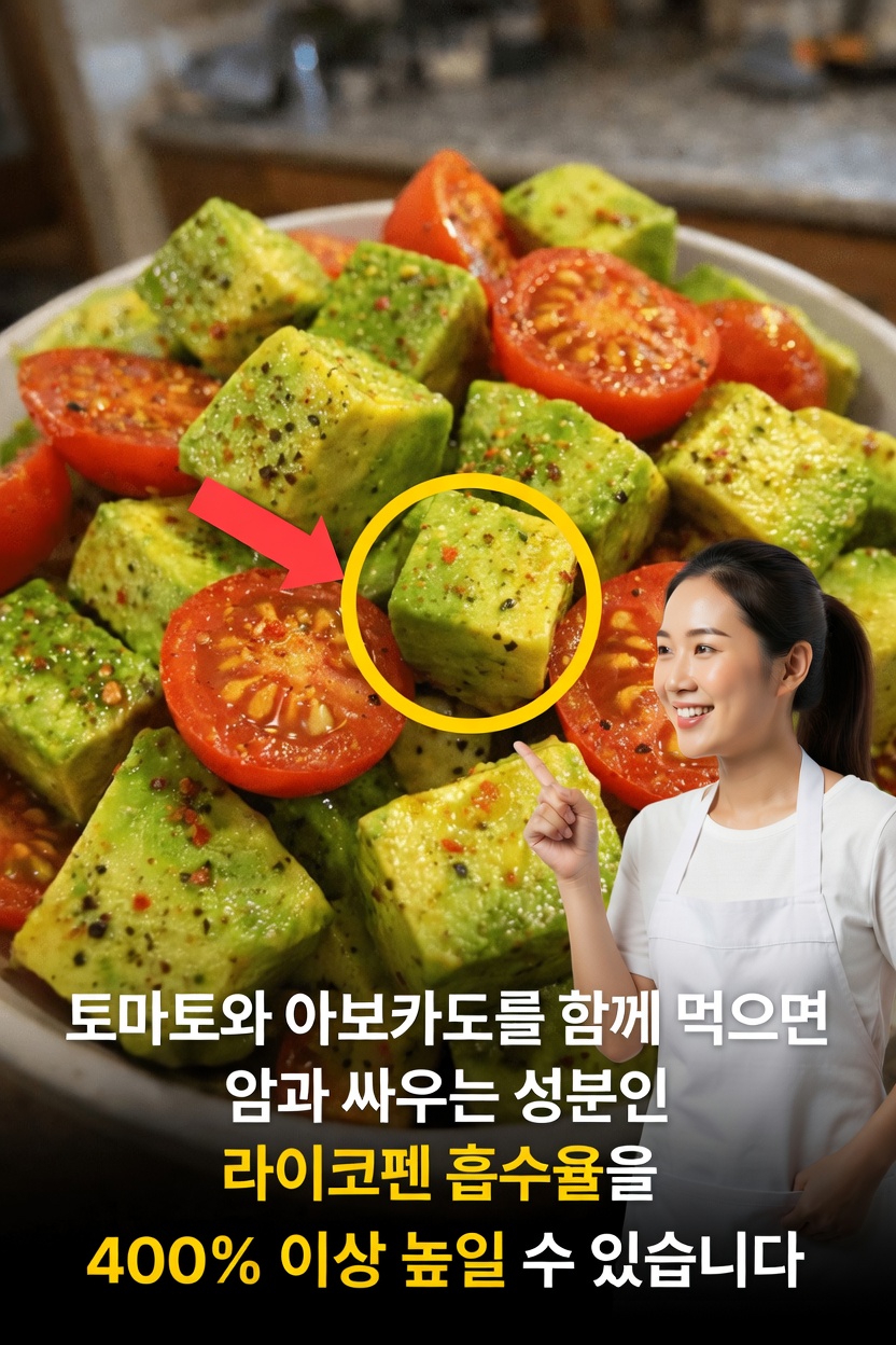 50세 이후, 이 간단한 토마토와 아보카도 습관을 놓치고 계신가요?