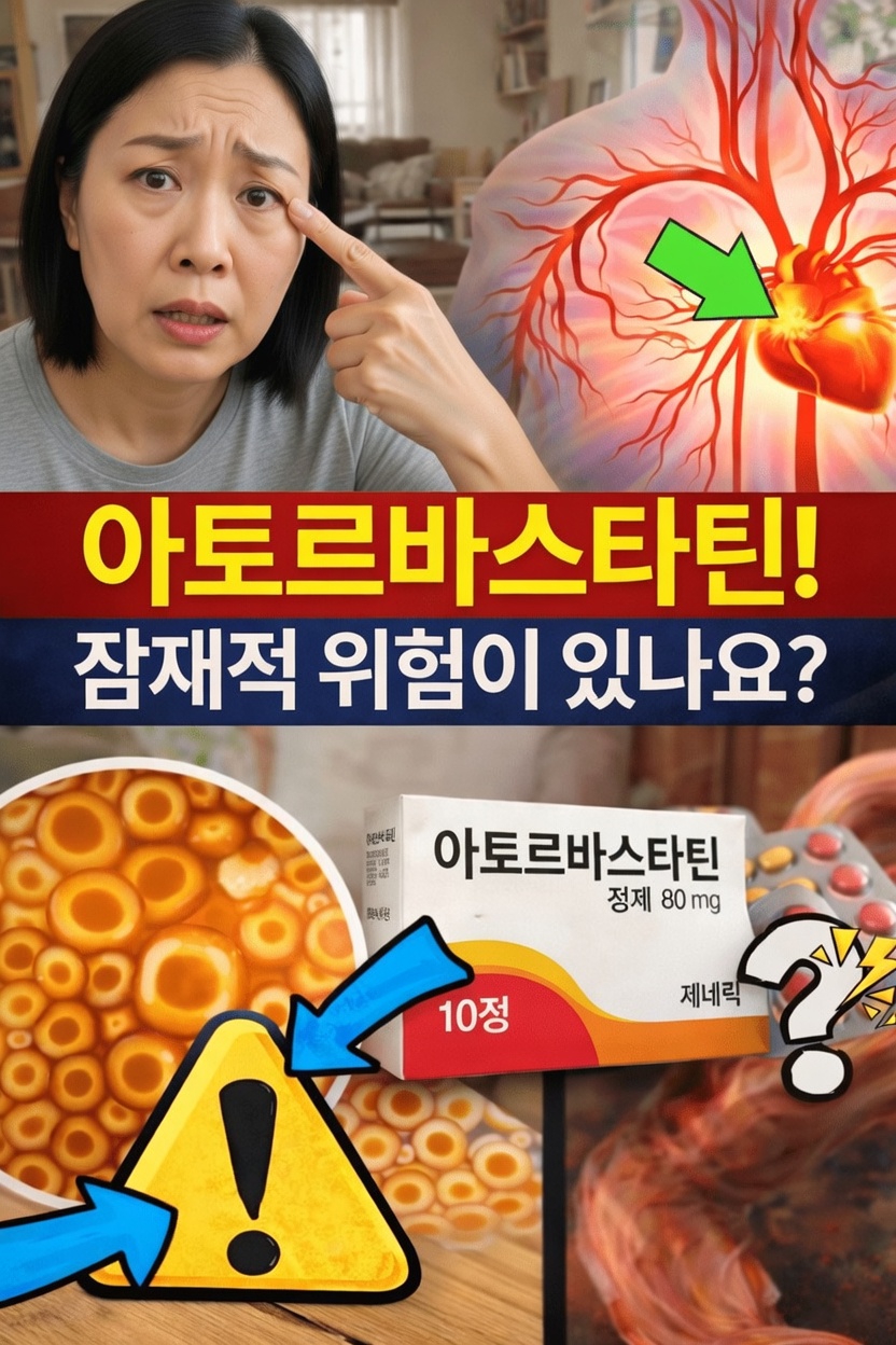 아토르바스타틴 부작용 이해하기: 더 나은 심장 건강 관리를 위해 알아야 할 사항