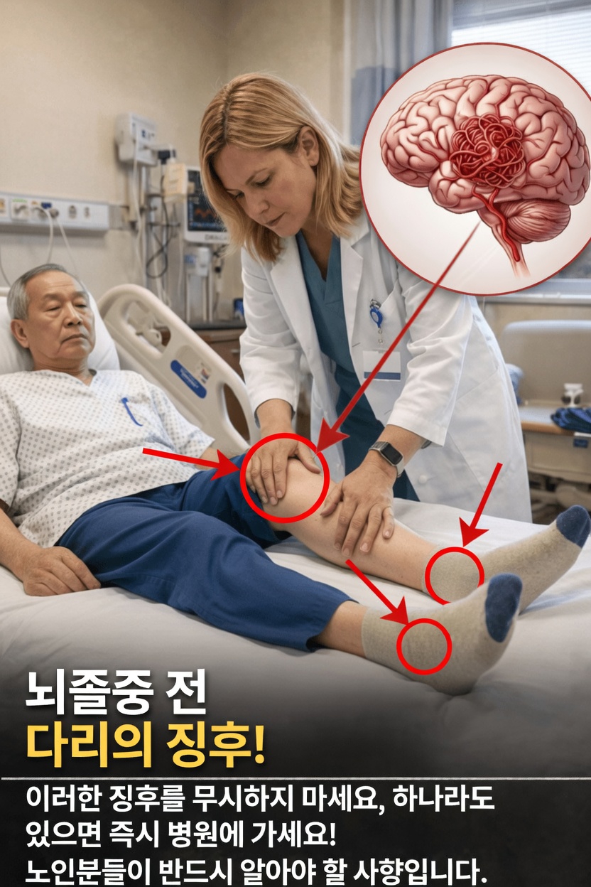 다리 힘 빠짐이나 저림: 뇌졸중의 초기 경고 신호일 수 있을까? 꼭 알아야 할 사항