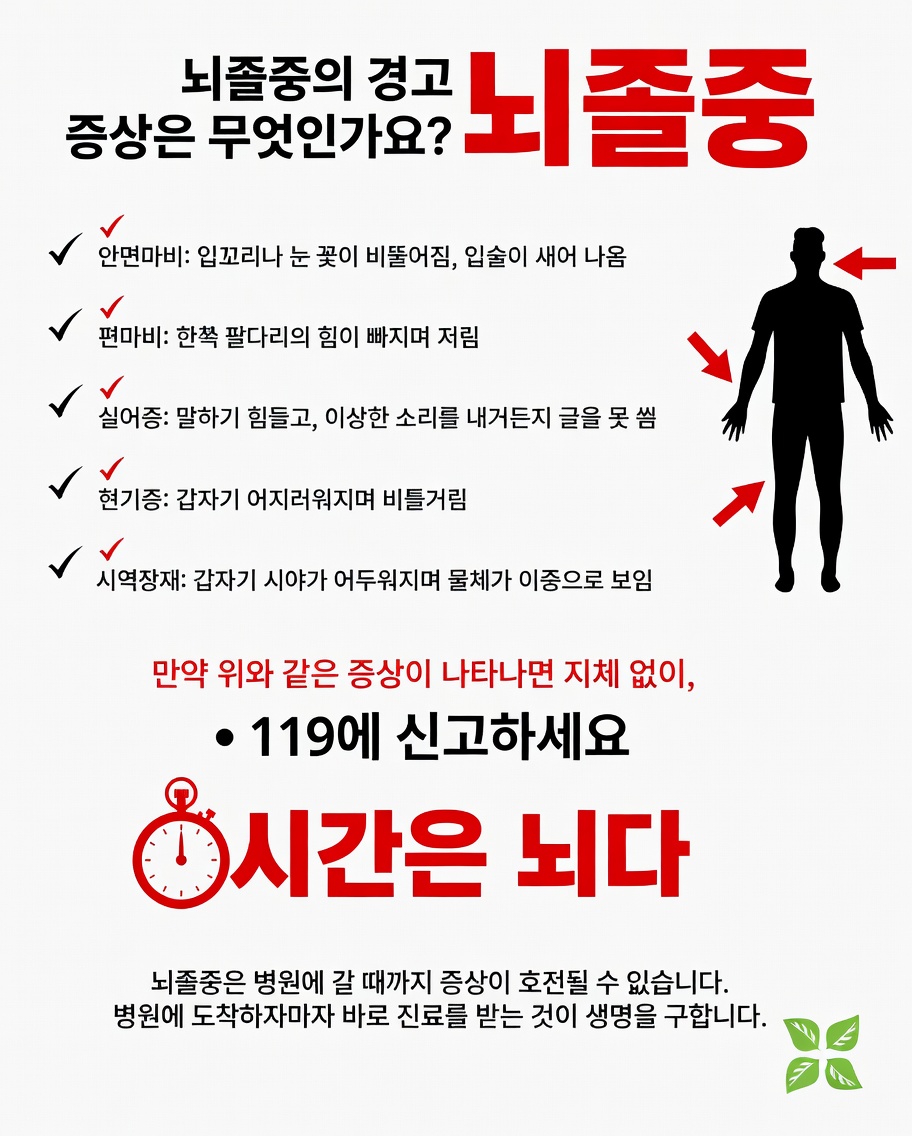 다리 힘 빠짐이나 저림: 뇌졸중의 초기 경고 신호일 수 있을까? 꼭 알아야 할 사항