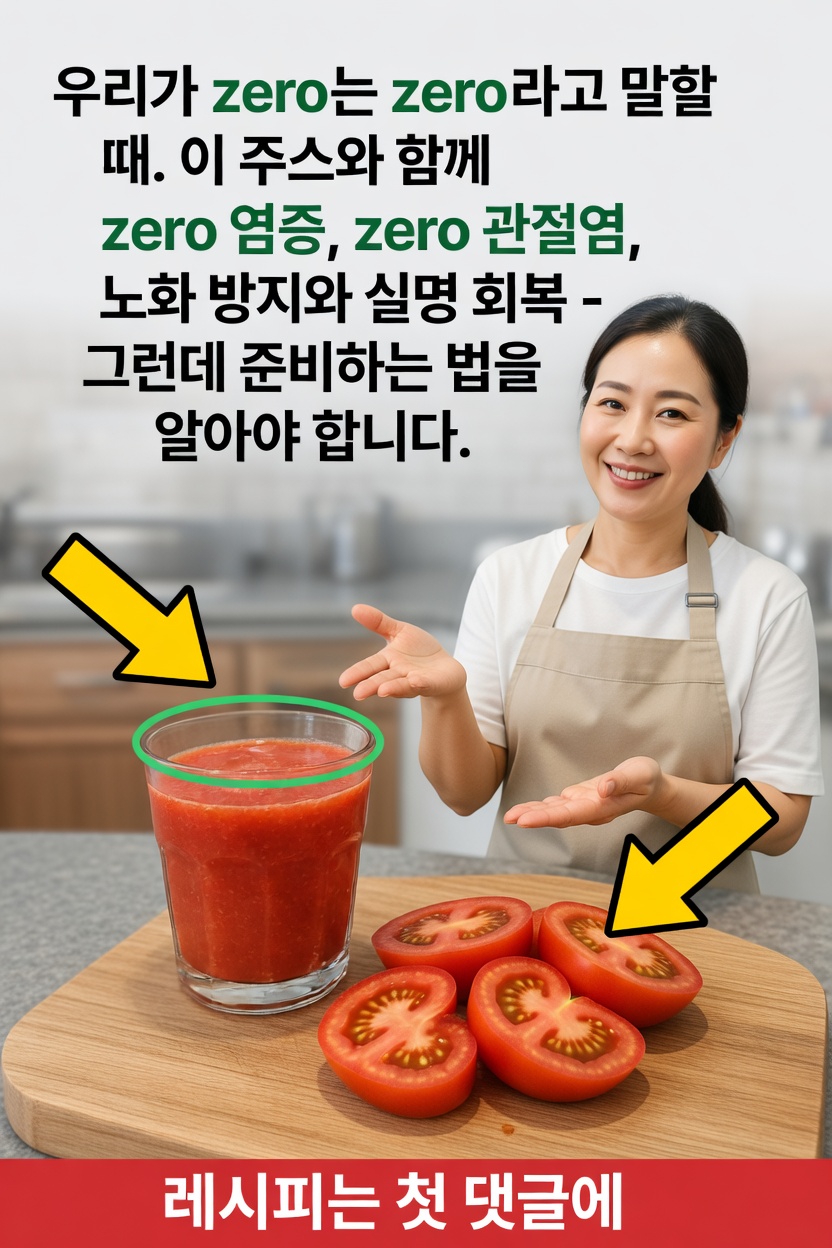 신선한 토마토 주스의 놀라운 건강 효능: 매일의 영양을 간단하게 높이는 방법