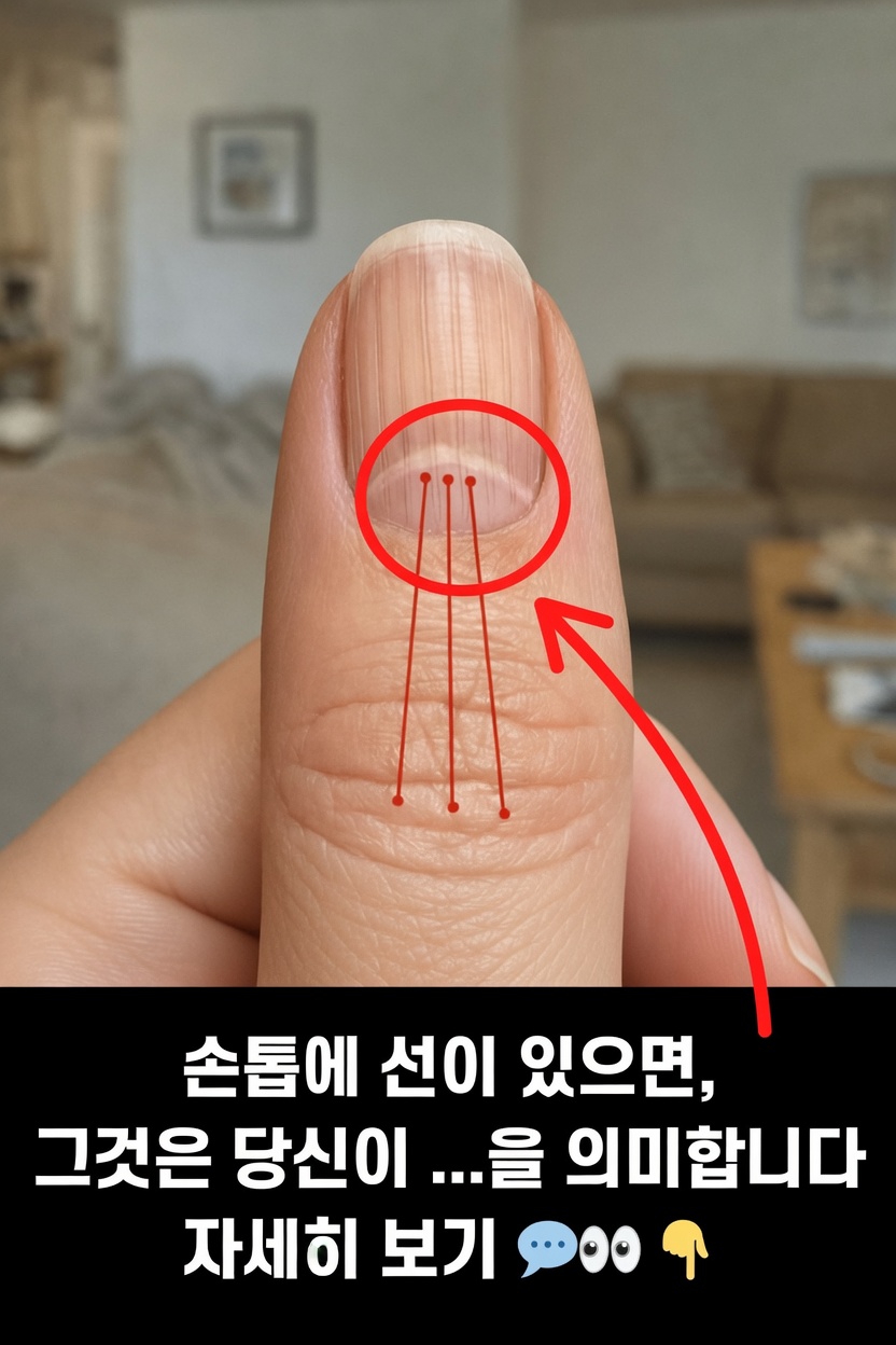 손톱에 생긴 تلك 선들이 건강에 대해 말해주는 것들