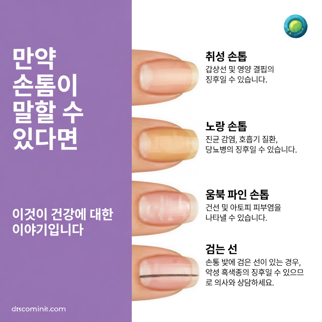 손톱에 생긴 تلك 선들이 건강에 대해 말해주는 것들