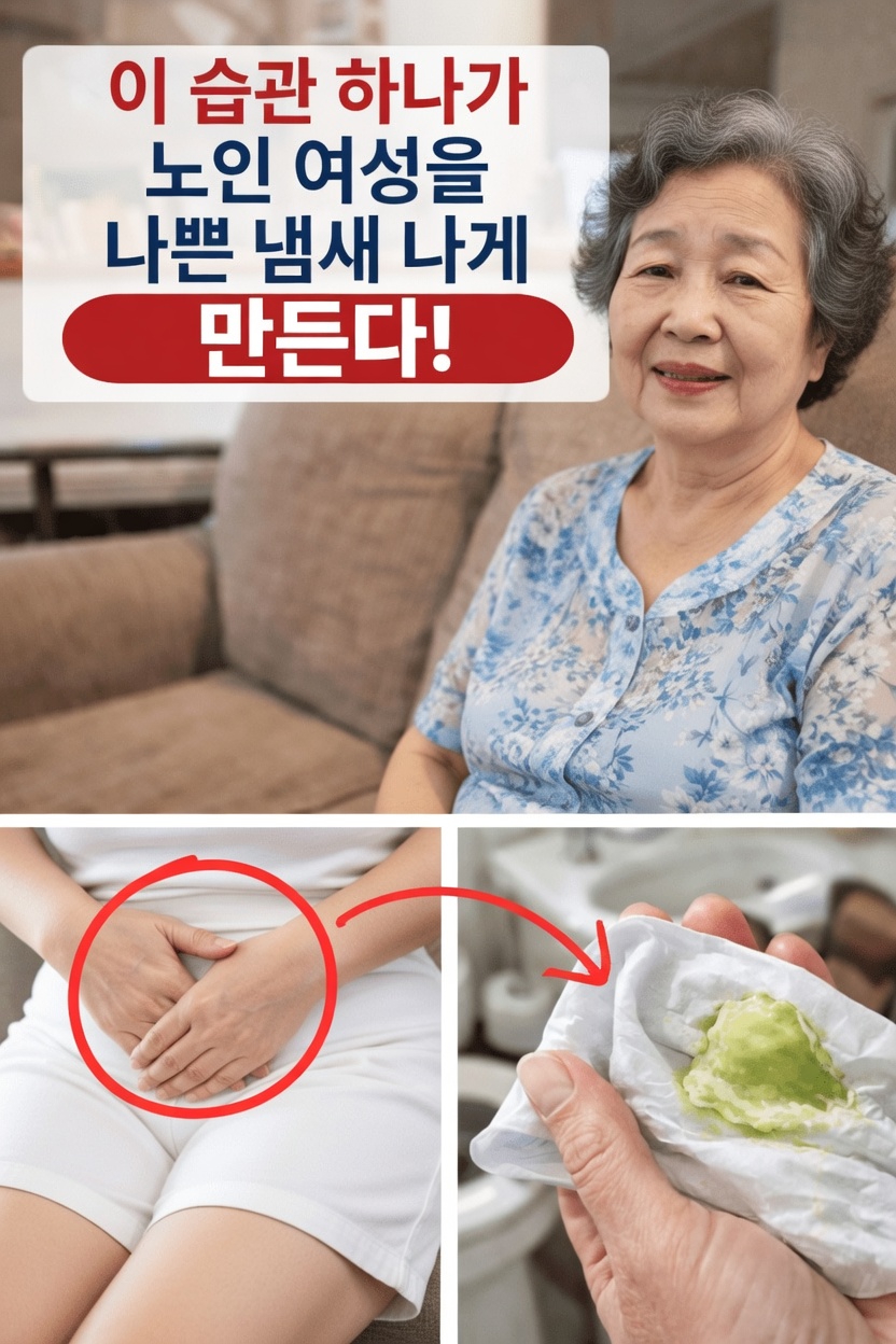 많은 나이 든 여성들이 여전히 지키는 의외의 위생 습관 하나가 나이가 들수록 은밀한 부위의 냄새를 오히려 더 악화시킬 수 있다
