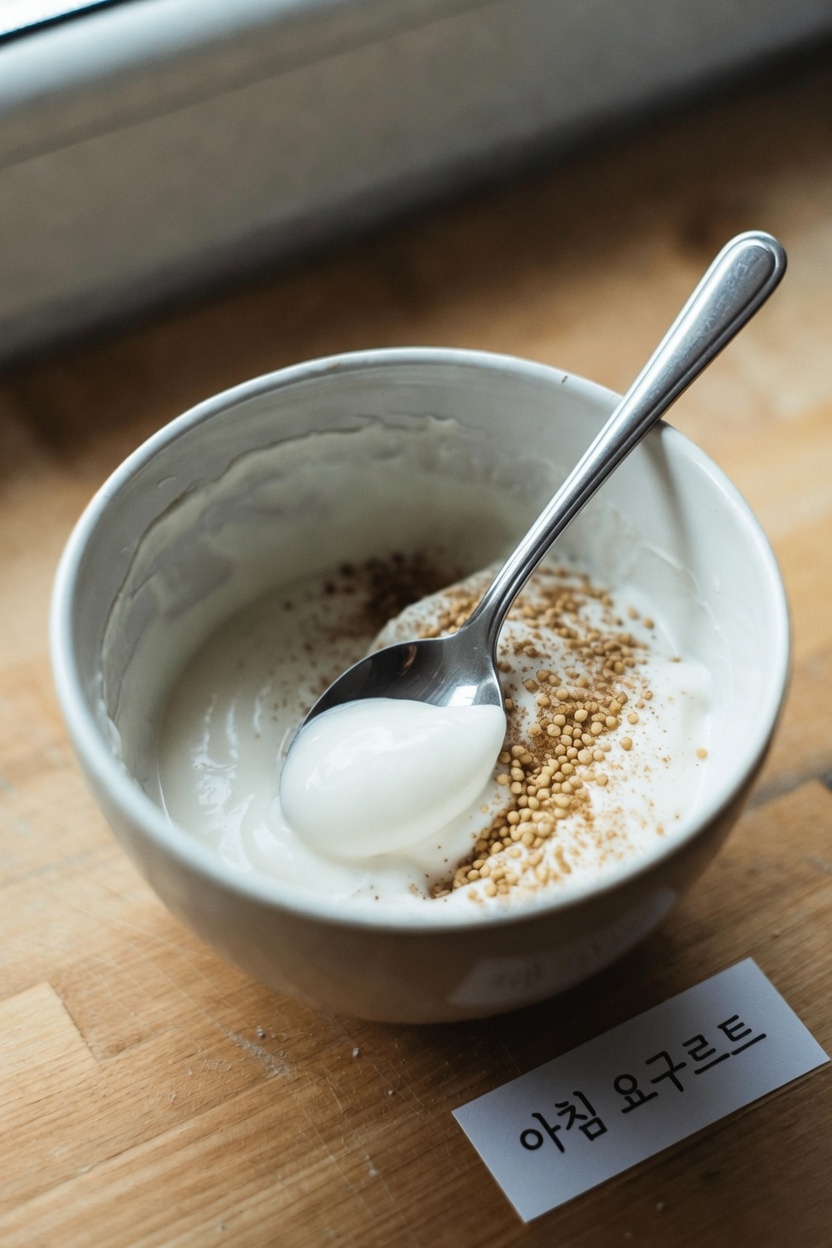 요거트와 효모를 활용한 간단한 DIY 피부 관리용 페이스 마스크 탐구