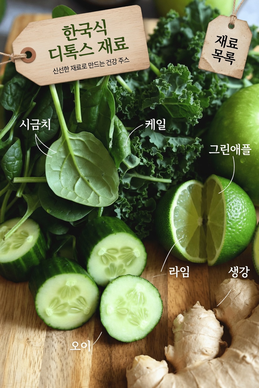간 건강, 혈당 균형, 그리고 혈액순환을 돕는 간단한 일일 그린 음료 습관