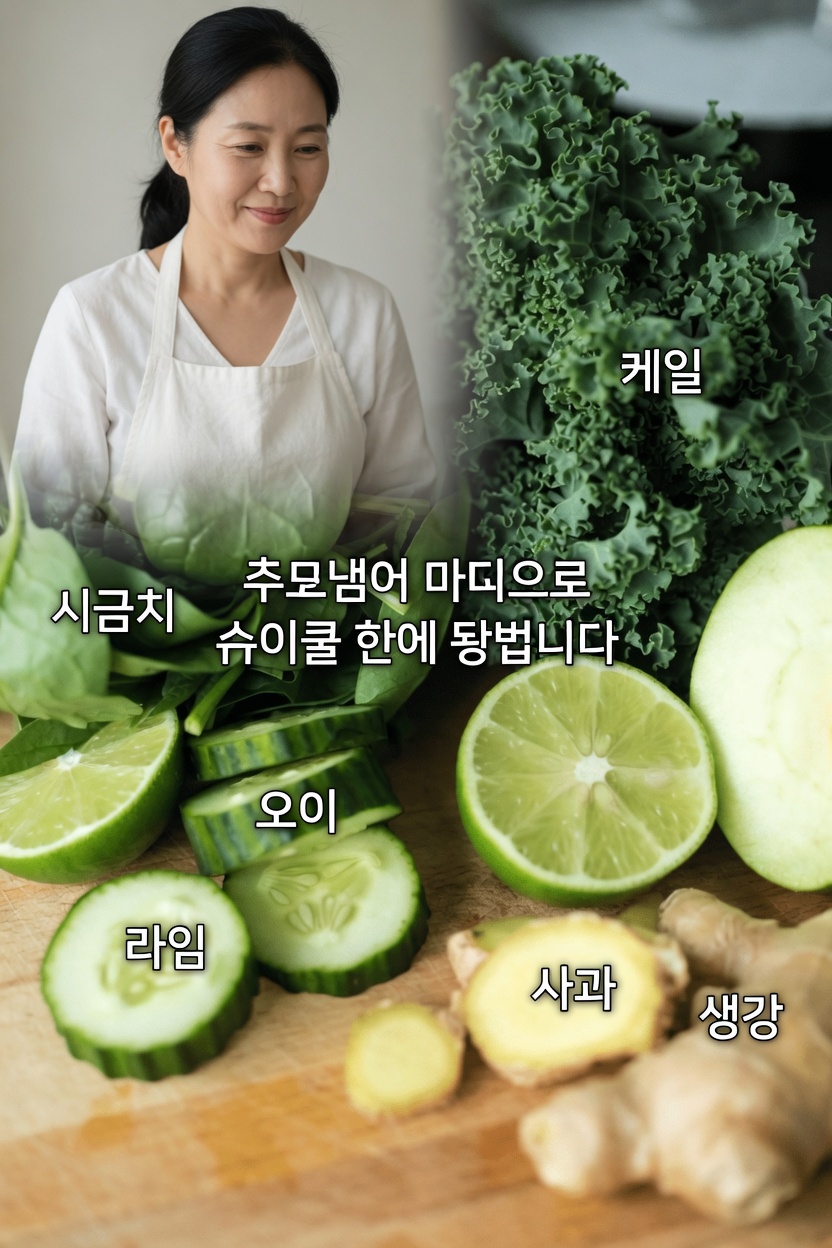 간 건강, 혈당 균형, 그리고 혈액순환을 돕는 간단한 일일 그린 음료 습관