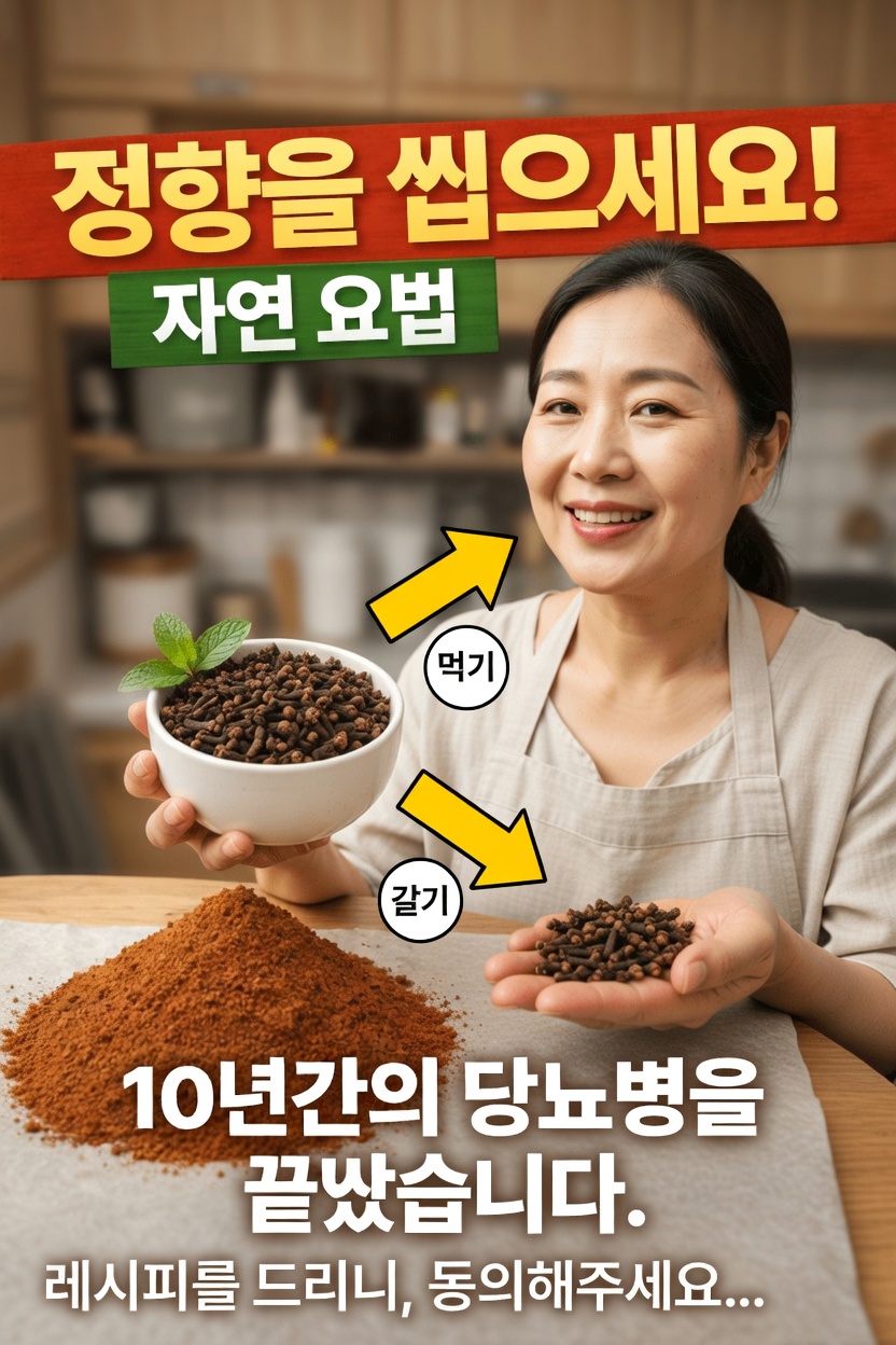 하루에 정향 2개만 씹어보세요 — 어떤 일이 일어나는지 보고 깜짝 놀랄 겁니다