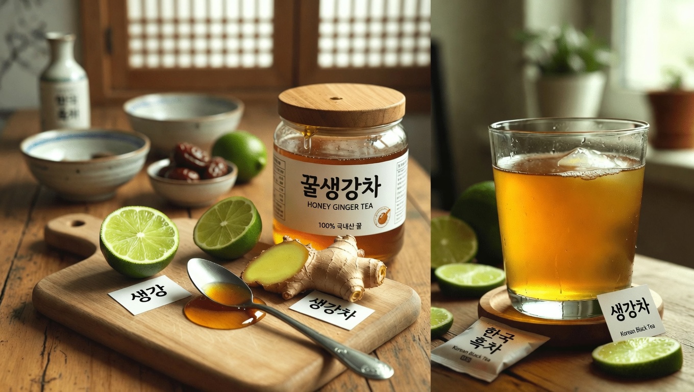 간단한 저녁 습관: 일상 건강을 위한 천연 생강, 라임, 꿀 음료 알아보기