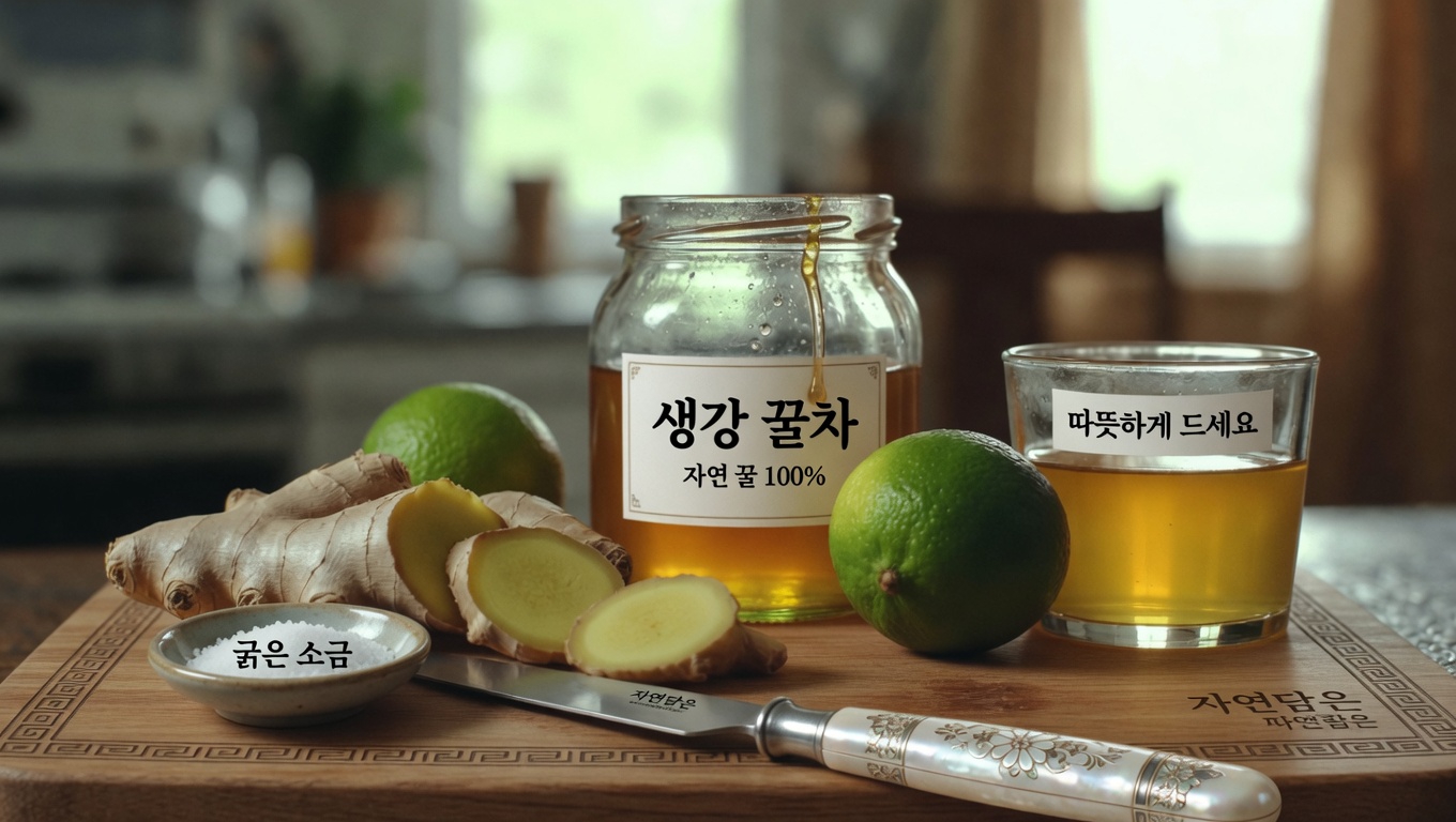 간단한 저녁 습관: 일상 건강을 위한 천연 생강, 라임, 꿀 음료 알아보기