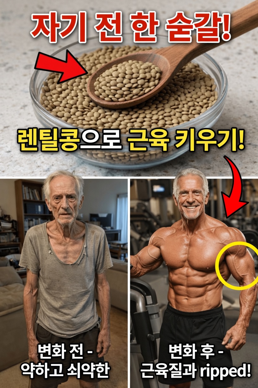 잠들기 전 렌틸콩 한 숟갈을 먹는 것이 70세 이상 성인들 사이에서 인기 있는 습관인 이유를 알아보세요