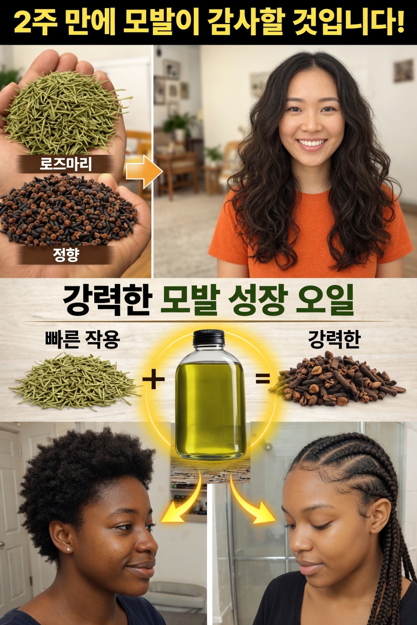 로즈마리와 정향 물이 많은 성인들이 놓치고 있는 헤어 케어 습관일까?