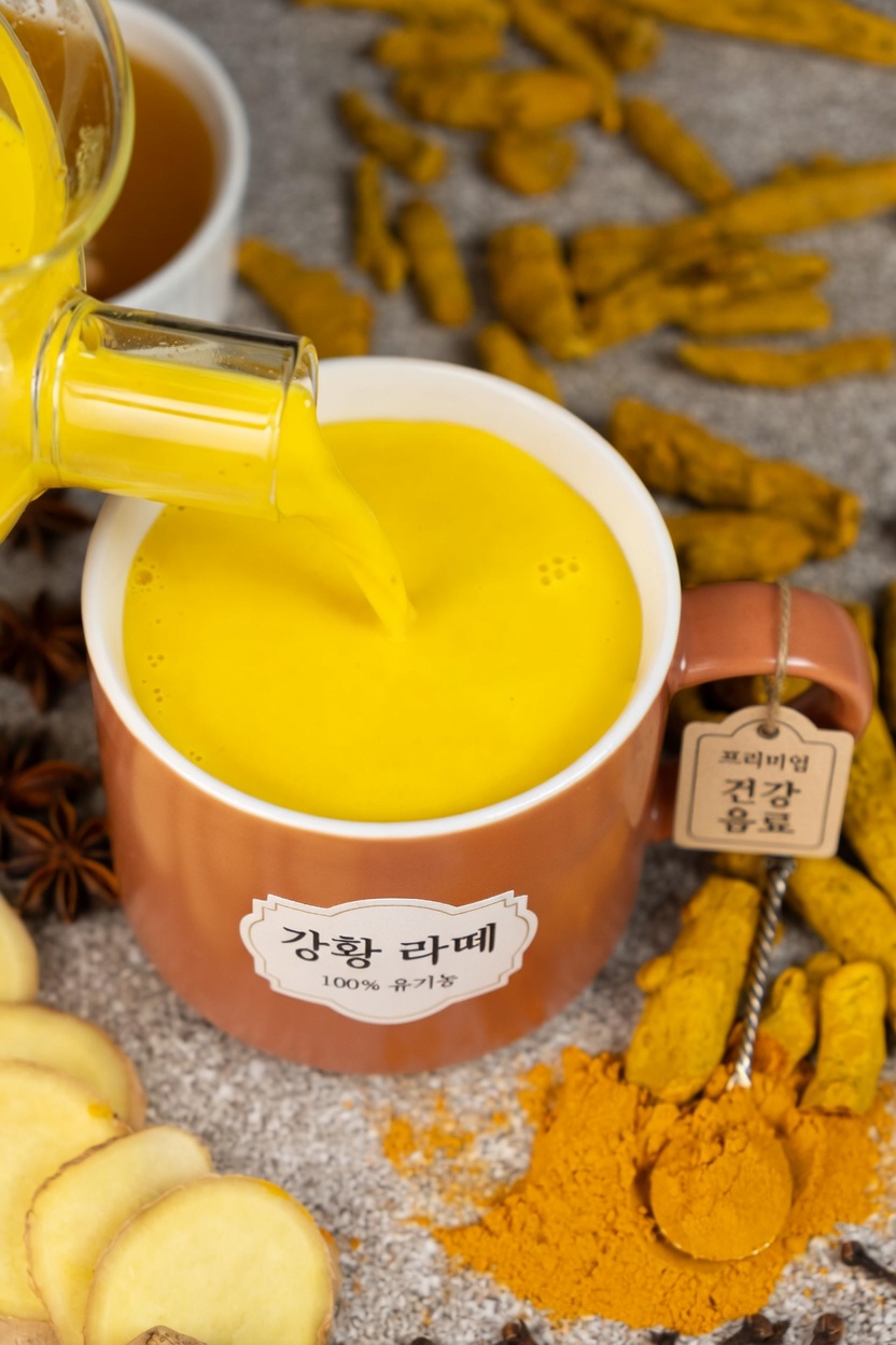 60세 이후 매일 마시는 강황 음료? 알아둘 만한 간단한 습관