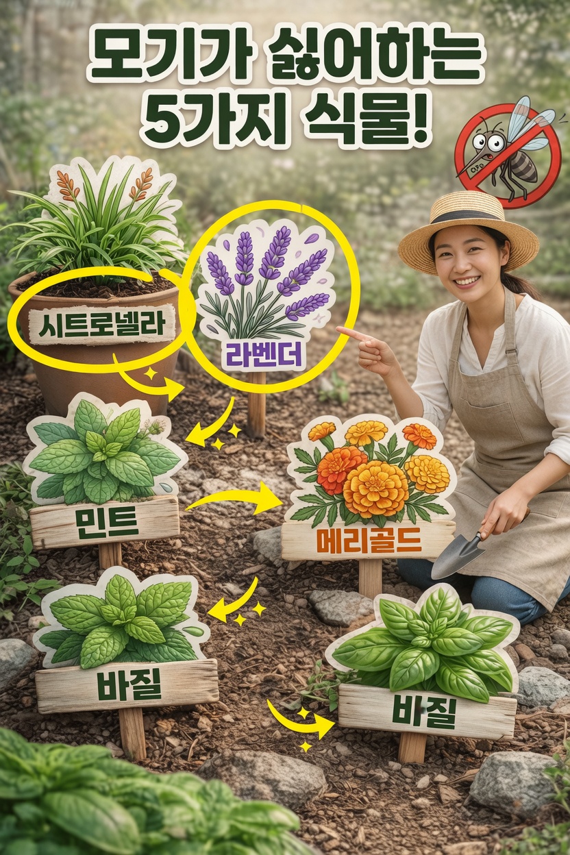 오늘 밤 모기 퇴치? 멕시코의 많은 가정이 잊고 있는 정원 식물 5가지