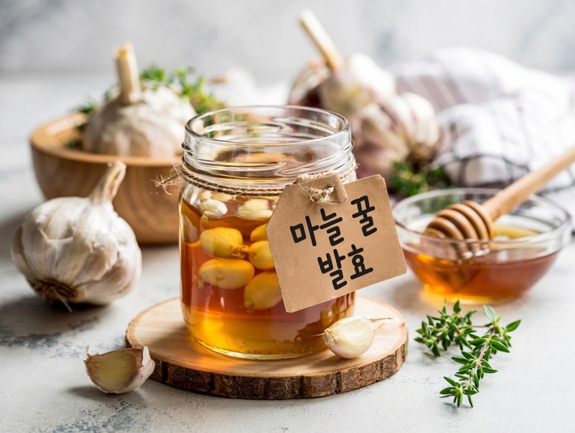 병 속의 꿀과 마늘: 많은 노년층이 다시 찾고 있는 간단한 주방 습관