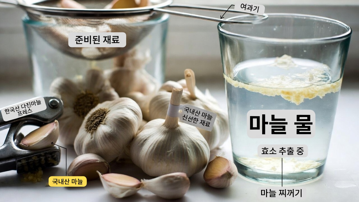 왜 많은 사람들이 매일 아침 공복에 마늘물을 마실까?