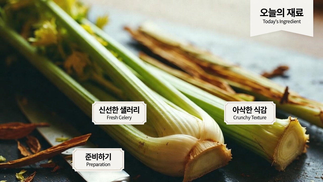 셀러리가 자연 건강 관리 루틴에서 두드러지는 이유