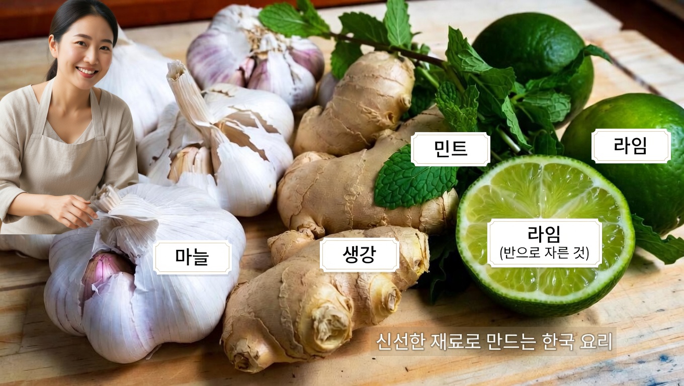 마늘, 생강, 라임, 민트 같은 일상적인 재료가 건강한 혈압 수치를 유지하는 데 도움이 될 수 있을까?