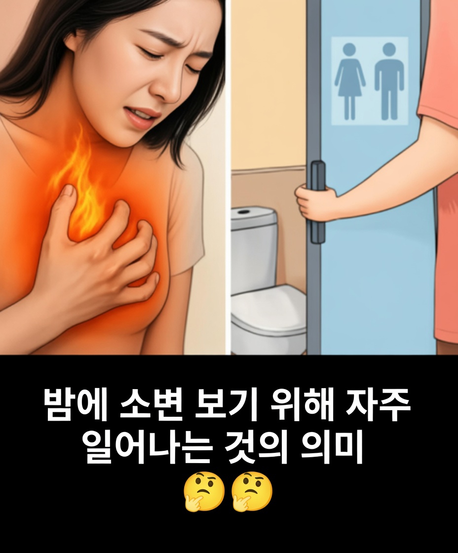 신장 질환 환자들은 왜 밤에 소변을 보려고 3~4번씩 자주 깨나요?