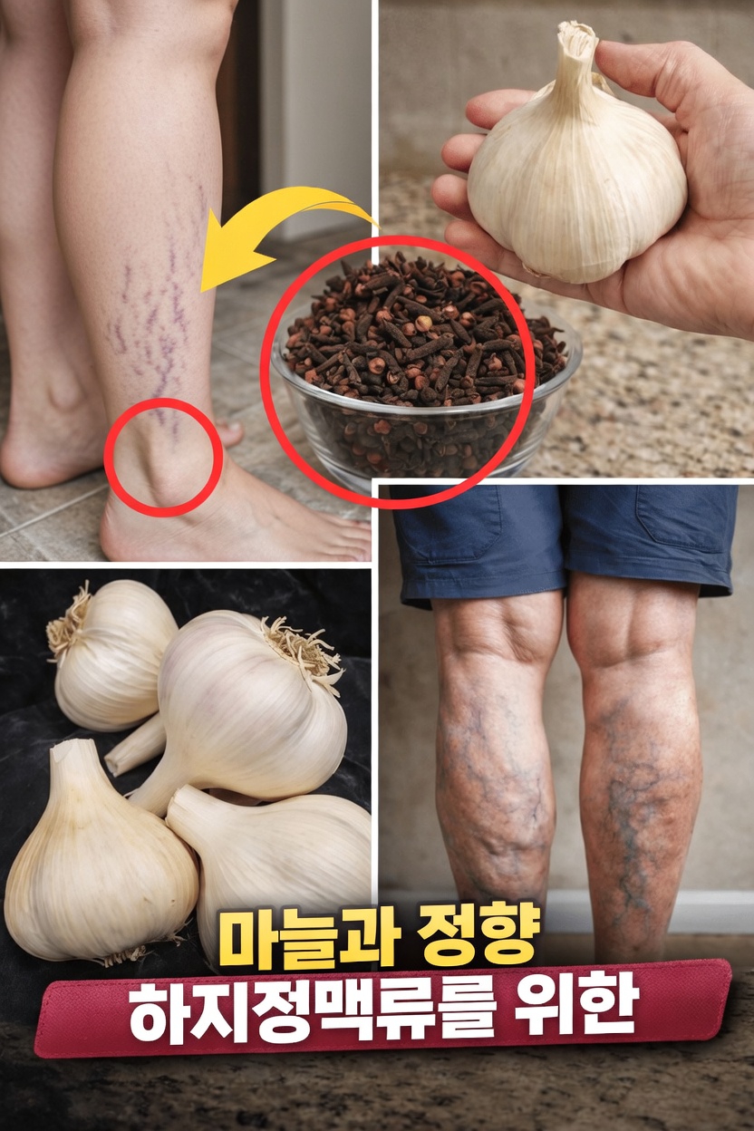 더 나은 다리 편안함과 혈액순환 지원을 위해 집에서 마늘과 정향을 간단히 활용하는 방법 알아보기