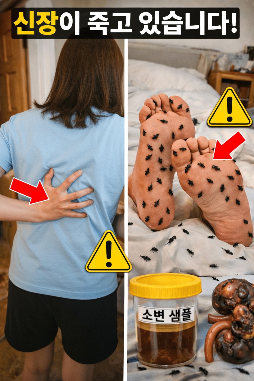 신장이 힘들어하고 있을 수 있다는 15가지 초기 경고 신호, 꼭 주의하세요