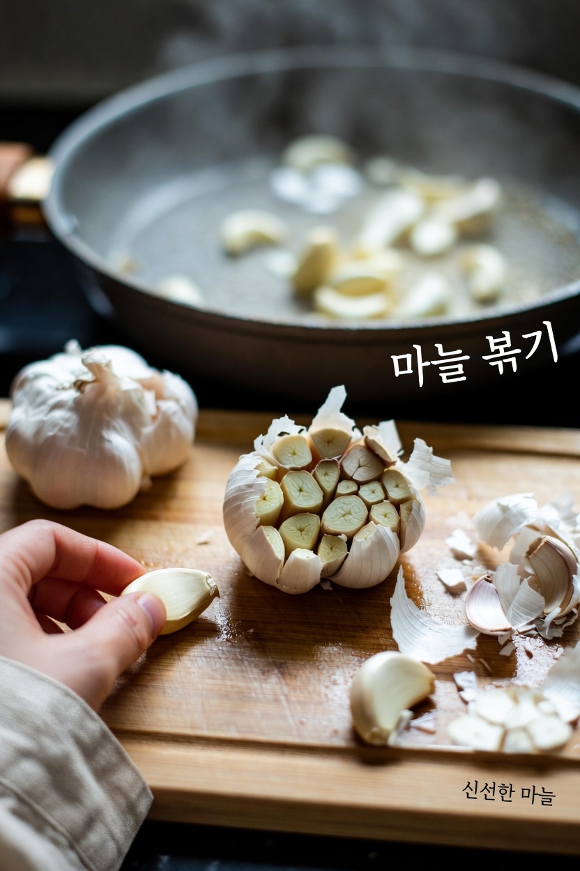 50세 이상 성인들이 마늘을 좋아하는 이유