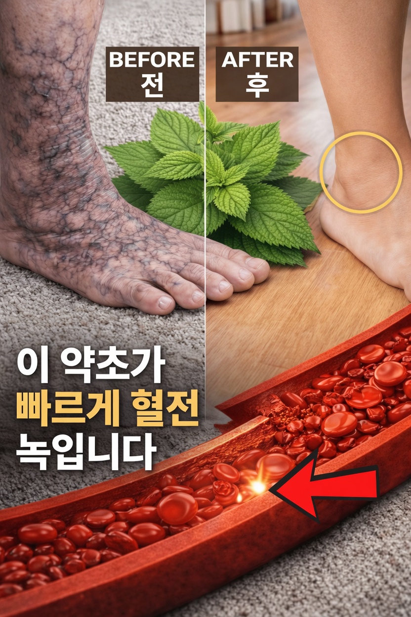 자연스럽게 다리의 건강한 혈류를 돕는 간단한 허브와 습관 알아보기